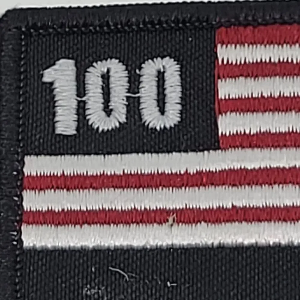 Vintage Indian Motorcycle 1901-2001 Embroidered Patch Iron-On Sew-On New